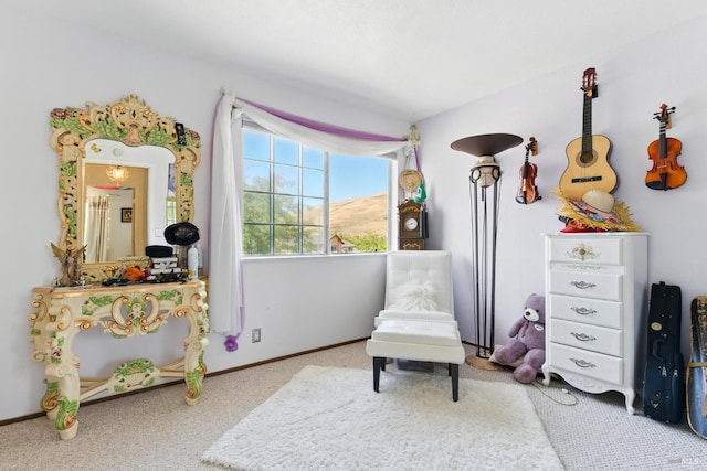 138 Nicole Way, Vallejo, CA 94589 - sitting room featuring carpet floors and baseboards