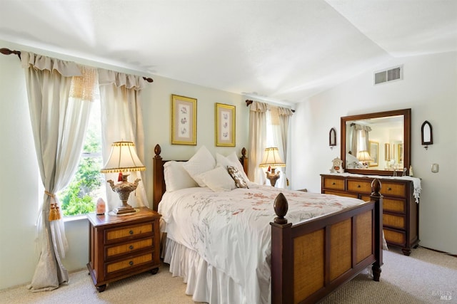 138 Nicole Way, Vallejo, CA 94589 - bedroom featuring light colored carpet and lofted ceiling