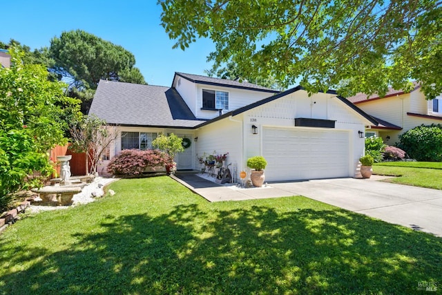 138 Nicole Way, Vallejo, CA 94589 - traditional-style home with driveway, a garage, and a front lawn
