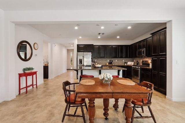 2032 Hunt St, Woodland, CA 95776 - dining space with recessed lighting and baseboards