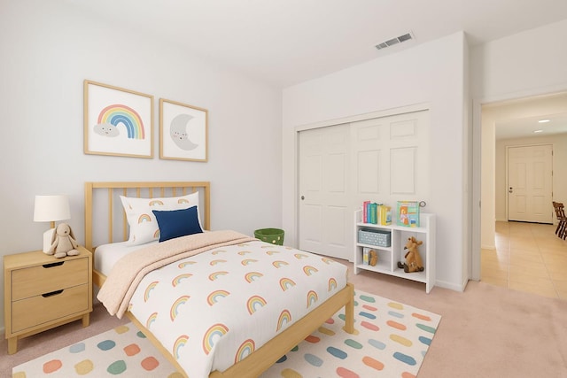 2032 Hunt St, Woodland, CA 95776 - bedroom featuring carpet flooring, a closet, and baseboards