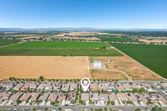 2032 Hunt St, Woodland, CA 95776 - aerial view of property's location featuring abundant farmland and rural landscape