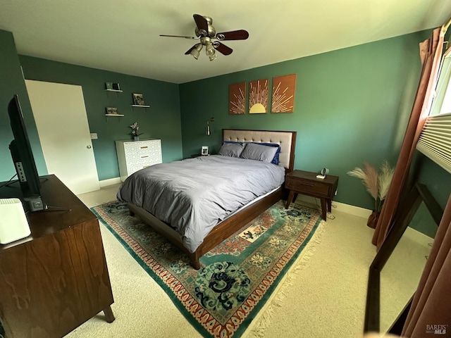 3 Aries Ln, Novato, CA 94947 - bedroom with carpet floors and ceiling fan
