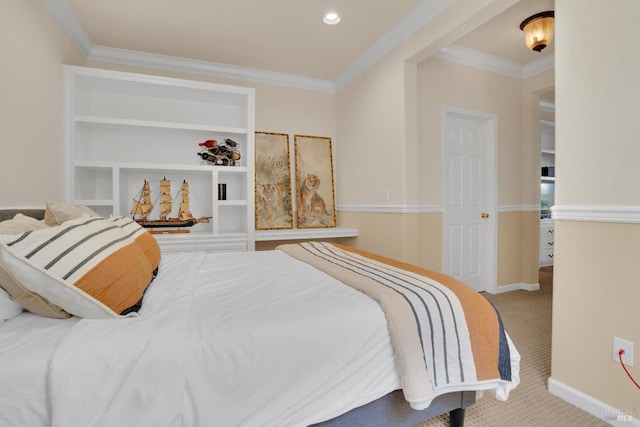 116 Birmingham Ct, Discovery Bay, CA 94505 - carpeted bedroom with crown molding and baseboards