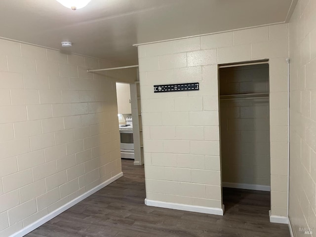 560 Talmage Rd, Ukiah, CA 95482 - unfurnished bedroom featuring dark wood-style floors and baseboards