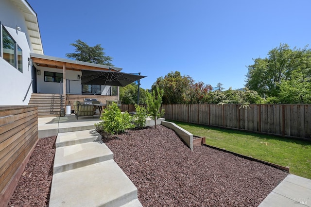 20 Almenar Dr, Greenbrae, CA 94904 - view of yard featuring a patio