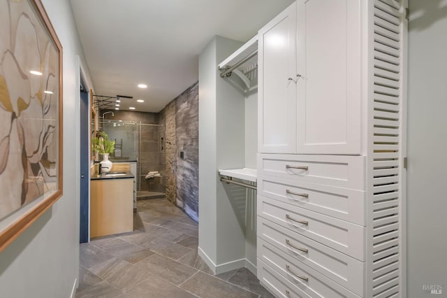 1721 Northstar Dr, Petaluma, CA 94954 - spacious closet with stone finish flooring
