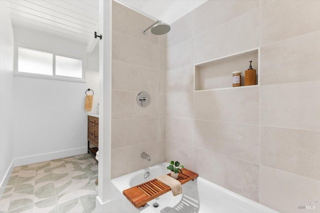 462 Hickory Ln, San Rafael, CA 94903 - full bathroom with vanity and shower / tub combination