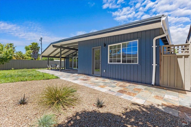 462 Hickory Ln, San Rafael, CA 94903 - back of property featuring a patio