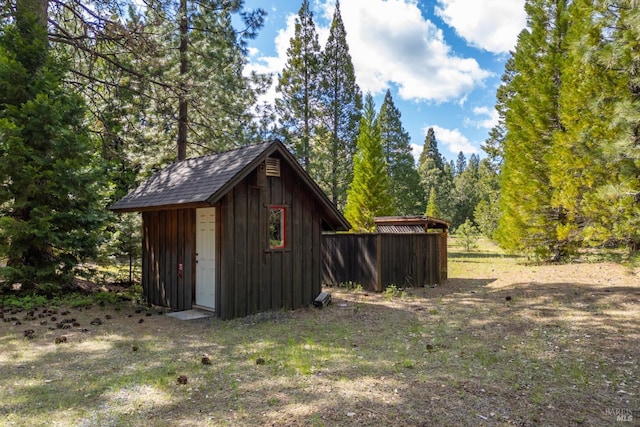 9547 Grassland Ct, Shingletown, CA 96088 - view of shed