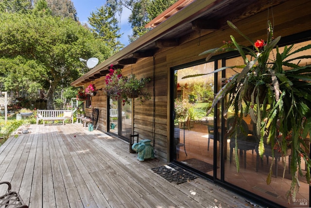 7 Linsdale Ln, Point Reyes Station, CA 94956 - view of wooden terrace
