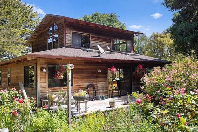 7 Linsdale Ln, Point Reyes Station, CA 94956 - view of rear view of house