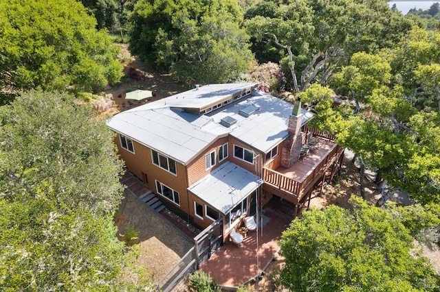 168 Vision Rd, Inverness, CA 94937 - view from above of property with a forest