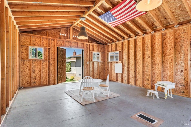 3641 Evergreen Ct, Napa, CA 94558 - miscellaneous room featuring lofted ceiling