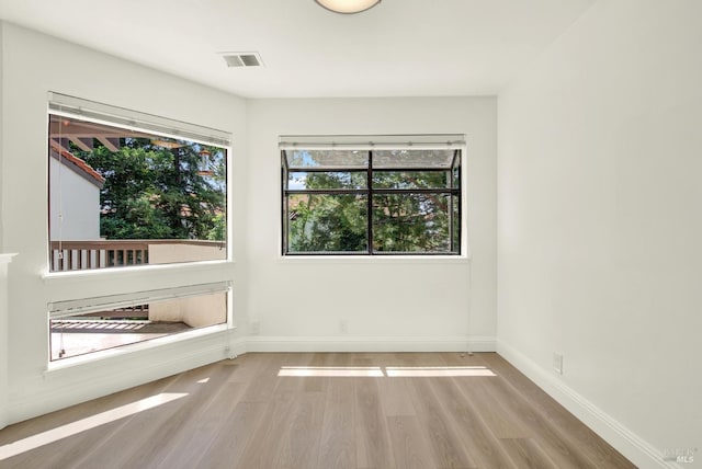 21100 Gary Dr Unit 215, Hayward, CA 94546 - empty room with wood finished floors and baseboards