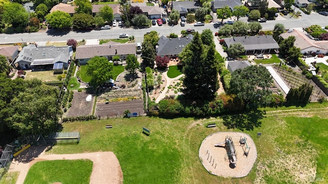 291 Maple Ave, Kenwood, CA 95452 - aerial overview of property's location with nearby suburban area