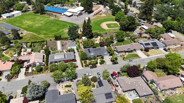 291 Maple Ave, Kenwood, CA 95452 - aerial view of property and surrounding area featuring nearby suburban area