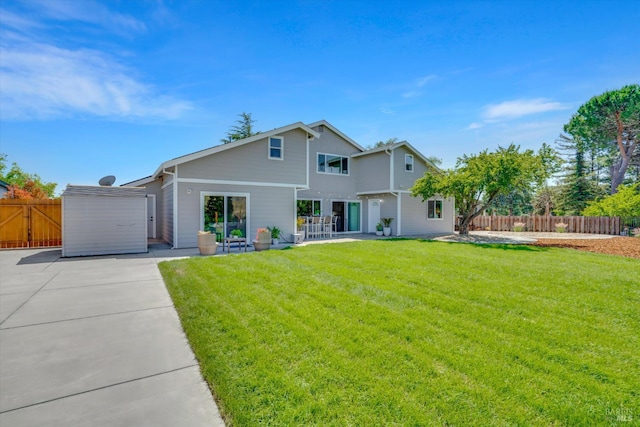 323 Larkin Ct, Benicia, CA 94510 - rear view of house with a patio