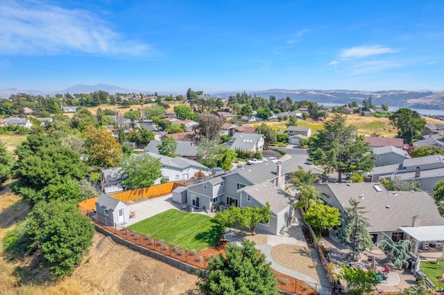 323 Larkin Ct, Benicia, CA 94510 - aerial view of residential area featuring a mountain backdrop