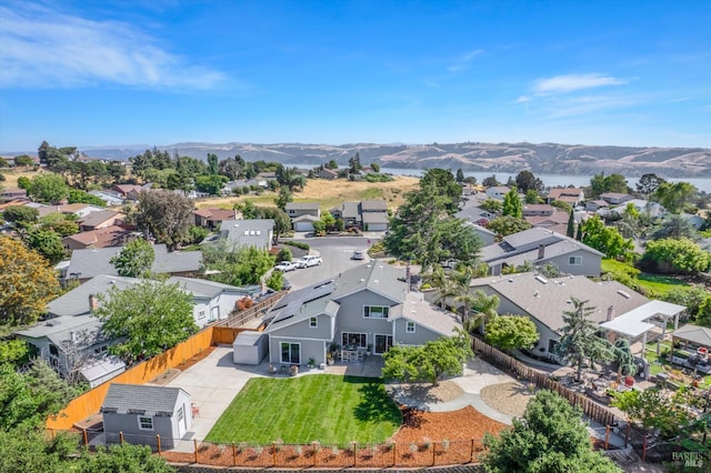 323 Larkin Ct, Benicia, CA 94510 - aerial view of residential area with a mountainous background