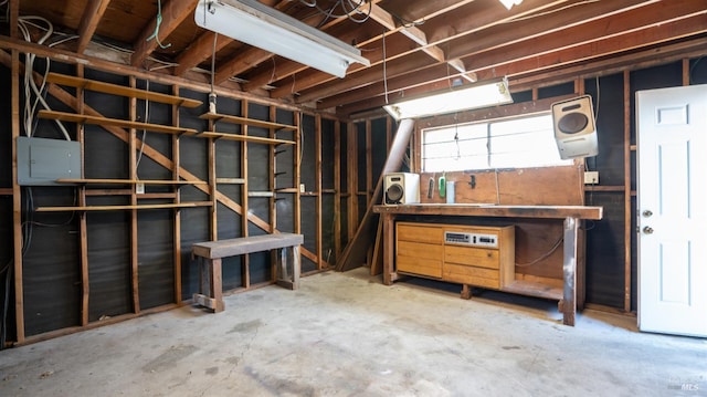 701 Nevada St, Fairfield, CA 94533 - misc room with a workshop area and concrete floors