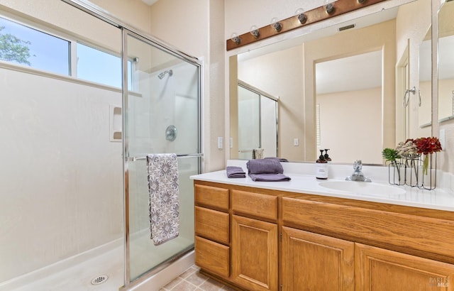 619 Turnberry Ter, Rio Vista, CA 94571 - full bathroom featuring a stall shower and vanity