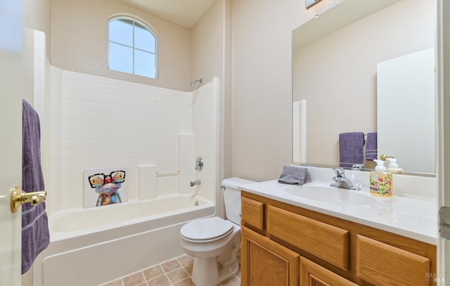 619 Turnberry Ter, Rio Vista, CA 94571 - bathroom featuring vanity, toilet, and shower / tub combination