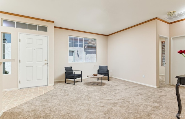 619 Turnberry Ter, Rio Vista, CA 94571 - sitting room with ornamental molding, carpet floors, and baseboards