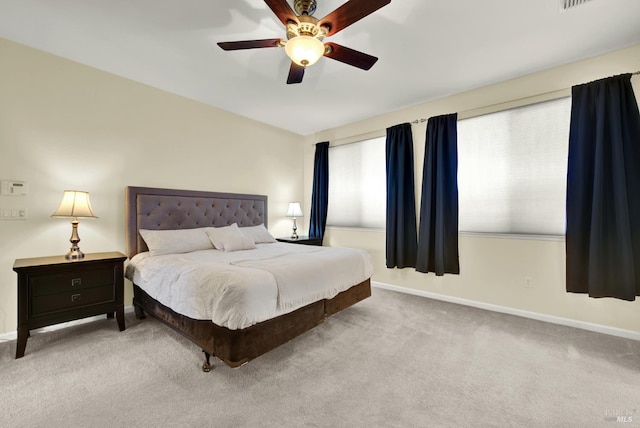 2467 Flatley Cir, Fairfield, CA 94533 - carpeted bedroom with baseboards and ceiling fan