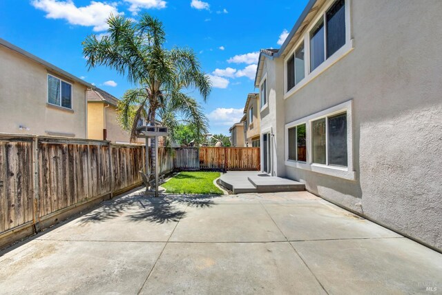 2467 Flatley Cir, Fairfield, CA 94533 - fenced backyard with a patio