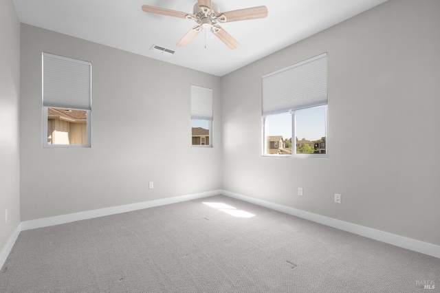 2579 Estery Ln, Santa Rosa, CA 95403 - carpeted empty room with baseboards and a ceiling fan