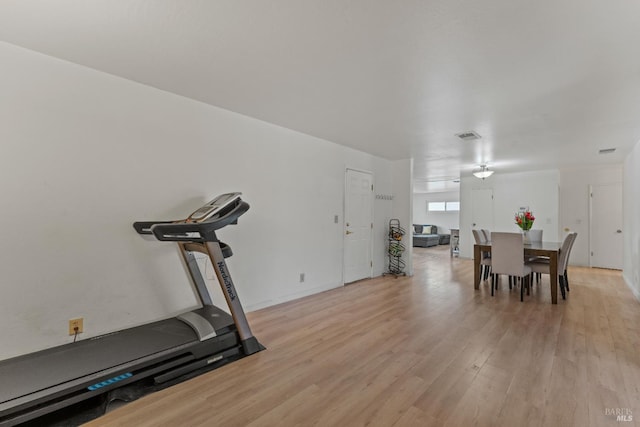 2235 Nottingham Dr, Fairfield, CA 94534 - workout area with light wood-style floors