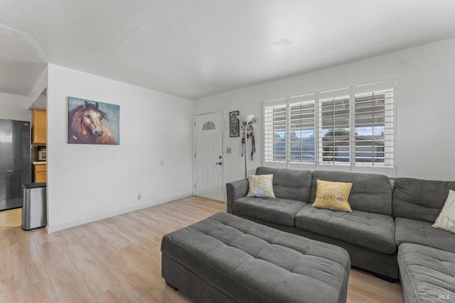 2235 Nottingham Dr, Fairfield, CA 94534 - living room featuring light wood-style floors and baseboards