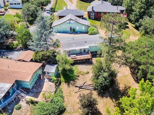 5851 Vine Hill Rd, Sebastopol, CA 95472 - aerial view of residential area