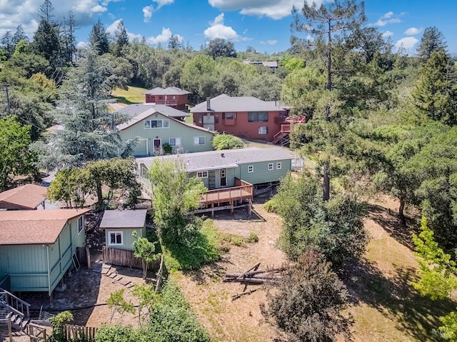 5851 Vine Hill Rd, Sebastopol, CA 95472 - aerial perspective of suburban area