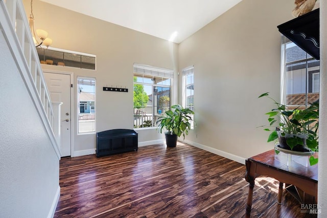 2775 Red Tail St, Santa Rosa, CA 95407 - entrance foyer with healthy amount of natural light, wood finished floors, baseboards, and stairs