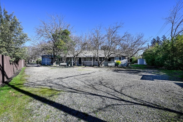 110 Ruth Ct, Sacramento, CA 95819 - rear view of property featuring covered porch