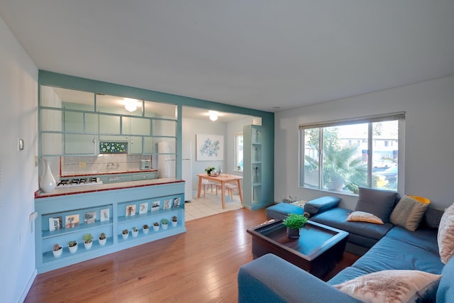 110 Ruth Ct, Sacramento, CA 95819 - living room with wood finished floors