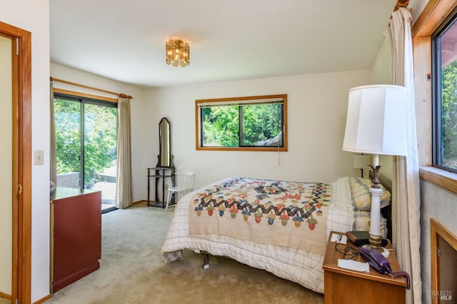 221 Tiburon Blvd, San Rafael, CA 94901 - carpeted bedroom with access to outside