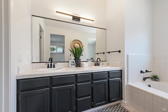 1 Courtney Ln, Mill Valley, CA 94941 - full bathroom with double vanity and a garden tub