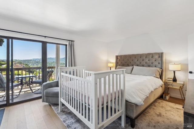 78 Marinero Cir, Tiburon, CA 94920 - bedroom with wood finished floors and access to exterior
