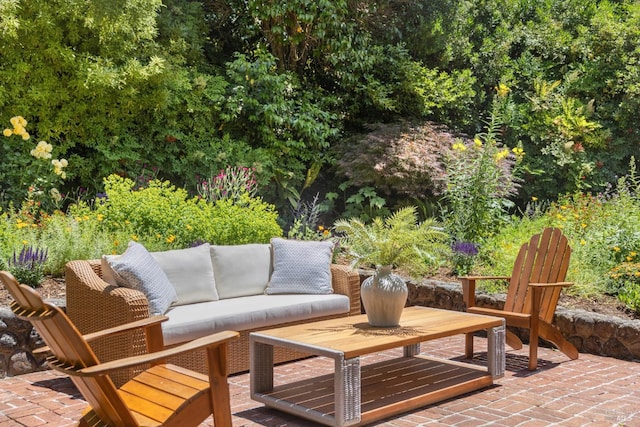 25 Winship Ave, Ross, CA 94957 - view of patio / terrace with outdoor lounge area