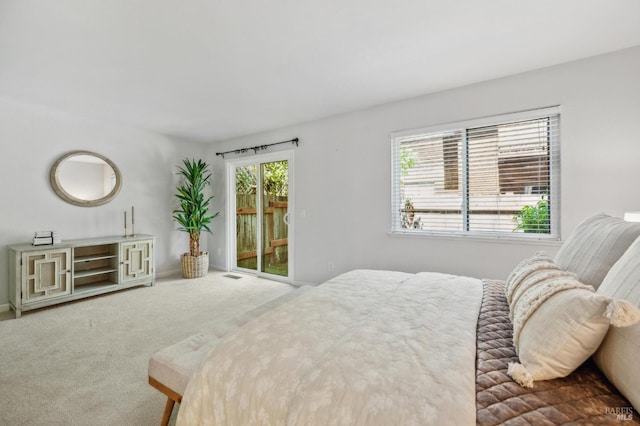 13 Freedom Ln S, Petaluma, CA 94952 - bedroom featuring access to exterior, carpet, and baseboards