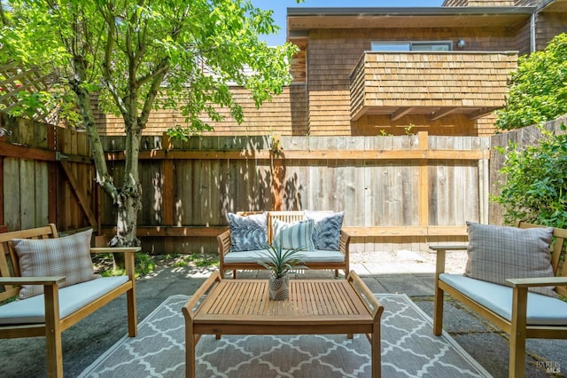 13 Freedom Ln S, Petaluma, CA 94952 - view of patio with outdoor lounge area