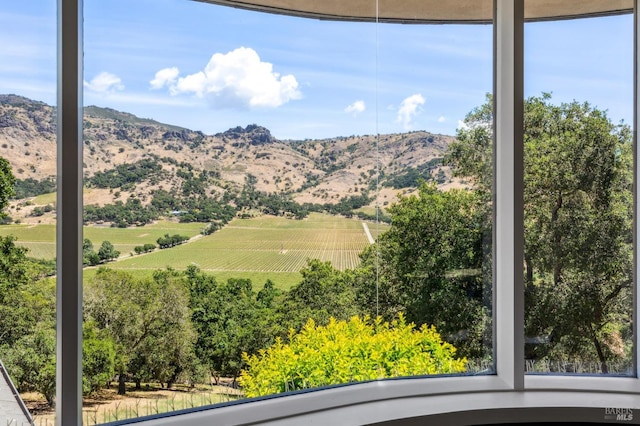 5768 Silverado Trl, Napa, CA 94558 - view of mountain backdrop featuring rural landscape and farmland