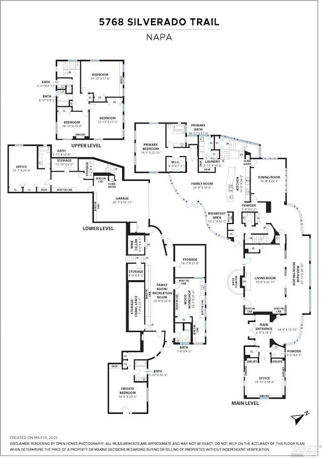 5768 Silverado Trl, Napa, CA 94558 - room layout