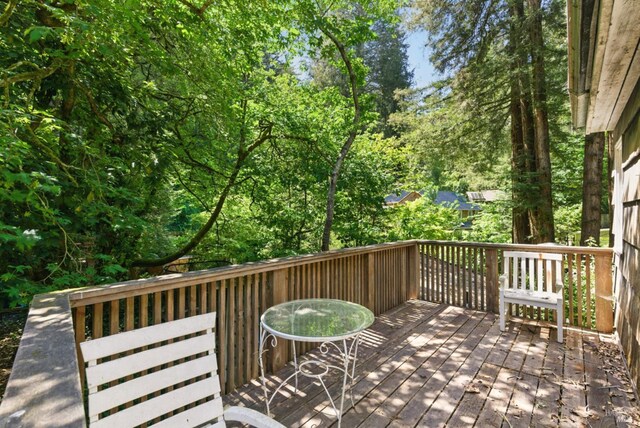 121 W Blithedale Ave, Mill Valley, CA 94941 - view of deck