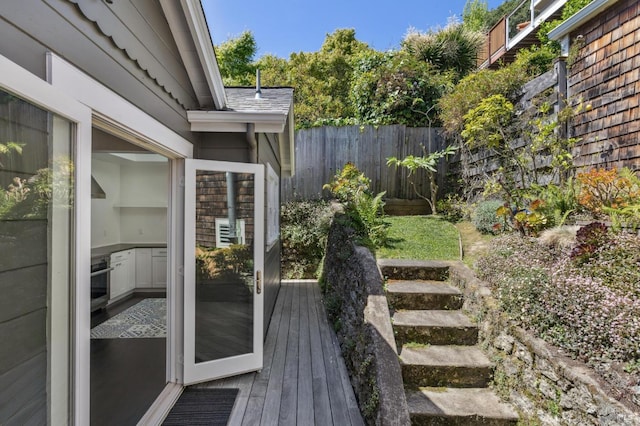 616 Locust St, Sausalito, CA 94965 - view of deck