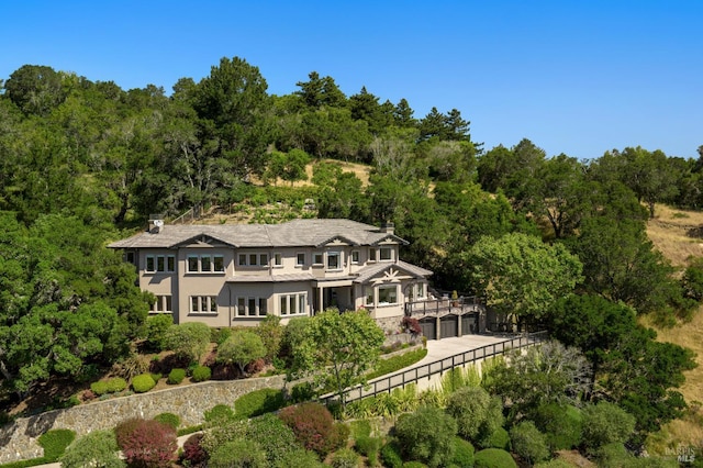 30 Sandy Ln, Mill Valley, CA 94941 - view of subject property featuring a heavily wooded area