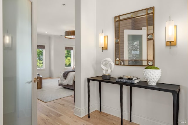 30 Sandy Ln, Mill Valley, CA 94941 - corridor featuring wood finished floors and baseboards